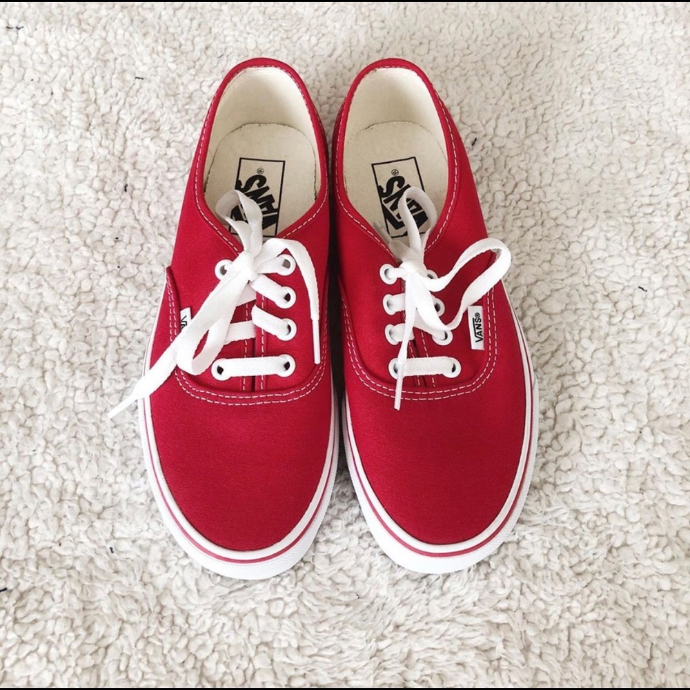 Red Vans